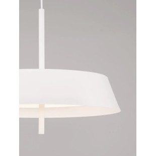 Lampa wisząca modern ze ściemniaczem triac Roggio 45cm LED 3000K biała