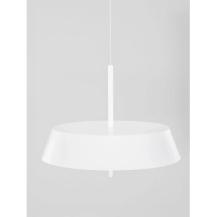Lampa wisząca modern ze ściemniaczem triac Roggio 45cm LED 3000K biała