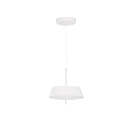 Lampa wisząca modern ze ściemniaczem triac Roggio 35cm LED 3000K biała