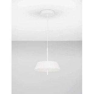 Lampa wisząca modern ze ściemniaczem triac Roggio 35cm LED 3000K biała