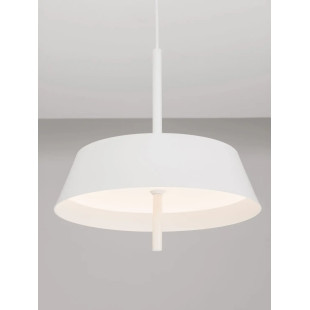 Lampa wisząca modern ze ściemniaczem triac Roggio 35cm LED 3000K biała