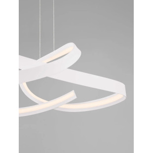 Lampa wisząca nowoczesna ze ściemniaczem Massa 60cm LED 2700-4000K biała