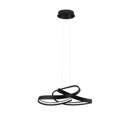 Lampa wisząca nowoczesna ze ściemniaczem Massa 60cm LED 2700-4000K czarna