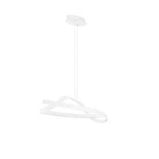 Lampa wisząca nowoczesna ze ściemniaczem Massa 110cm LED 2700-4000K biała