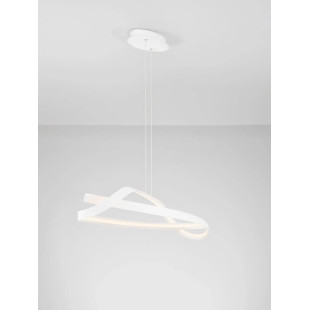 Lampa wisząca nowoczesna ze ściemniaczem Massa 110cm LED 2700-4000K biała