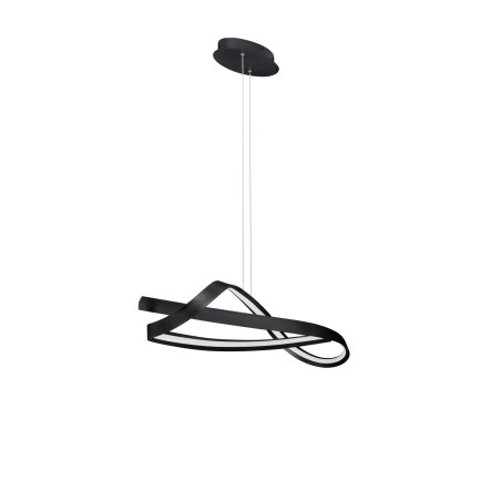 Lampa wisząca nowoczesna ze ściemniaczem Massa 110cm LED 2700-4000K czarna
