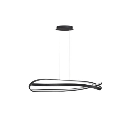 Lampa wisząca nowoczesna ze ściemniaczem Massa 110cm LED 2700-4000K czarna