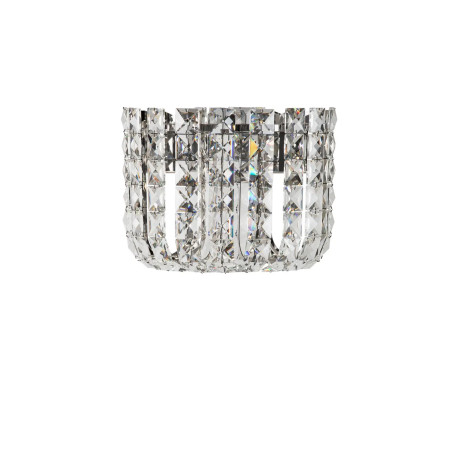 Kinkiet kryształowy Esaro H20cm LED 3500K chrom / przeźroczysty