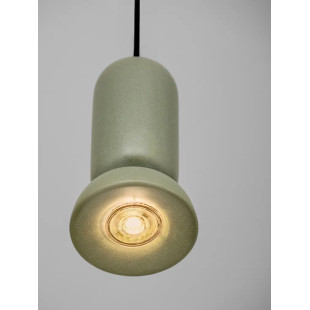 Lampa wisząca ceramiczna Arlo 11cm zielony