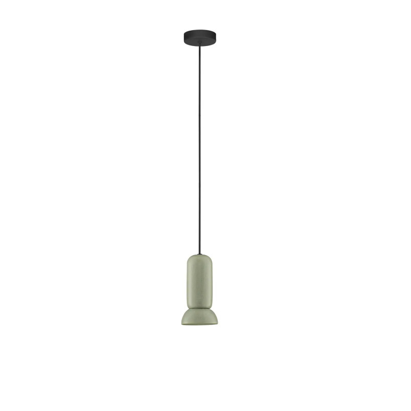 Lampa wisząca ceramiczna Arlo 11cm zielony