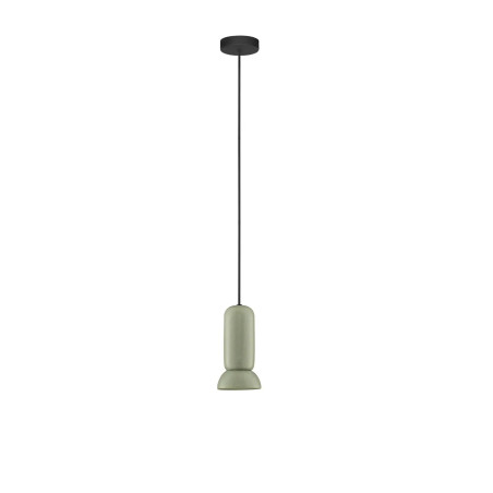 Lampa wisząca ceramiczna Arlo 11cm zielony