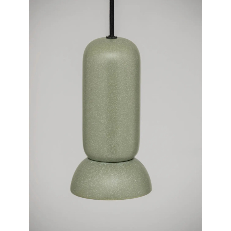 Lampa wisząca ceramiczna Arlo 11cm zielony