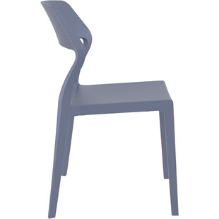 Krzesło Snow Siesta - Ciemnoszare, Design i Komfort