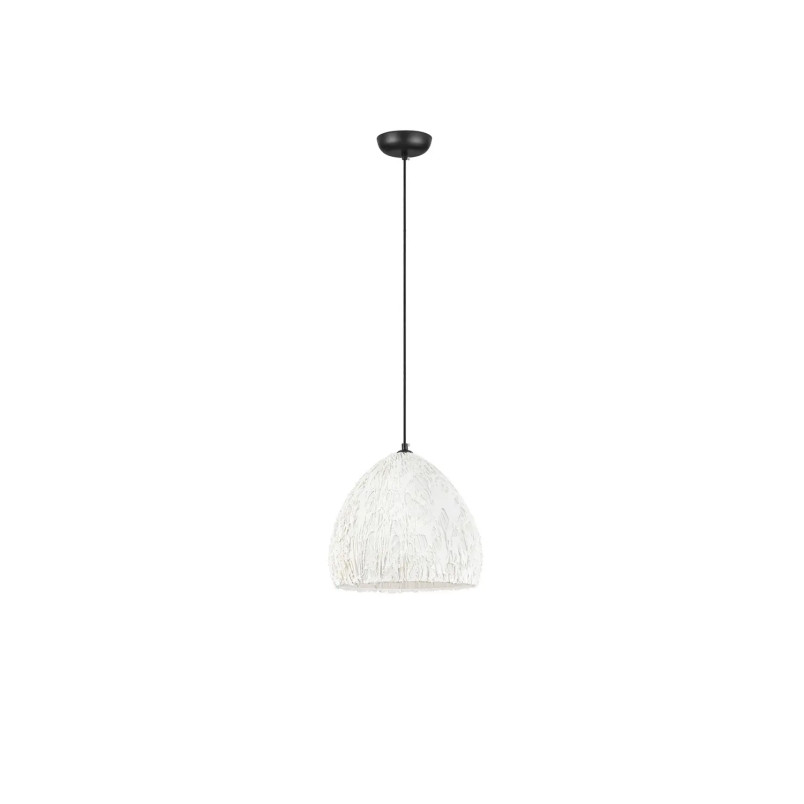 Lampa wisząca japandi Sabi Art-Made 35cm len / pulpa papierowa