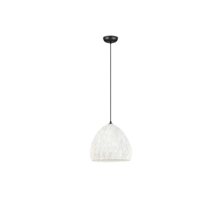 Lampa wisząca japandi Sabi Art-Made 35cm len / pulpa papierowa