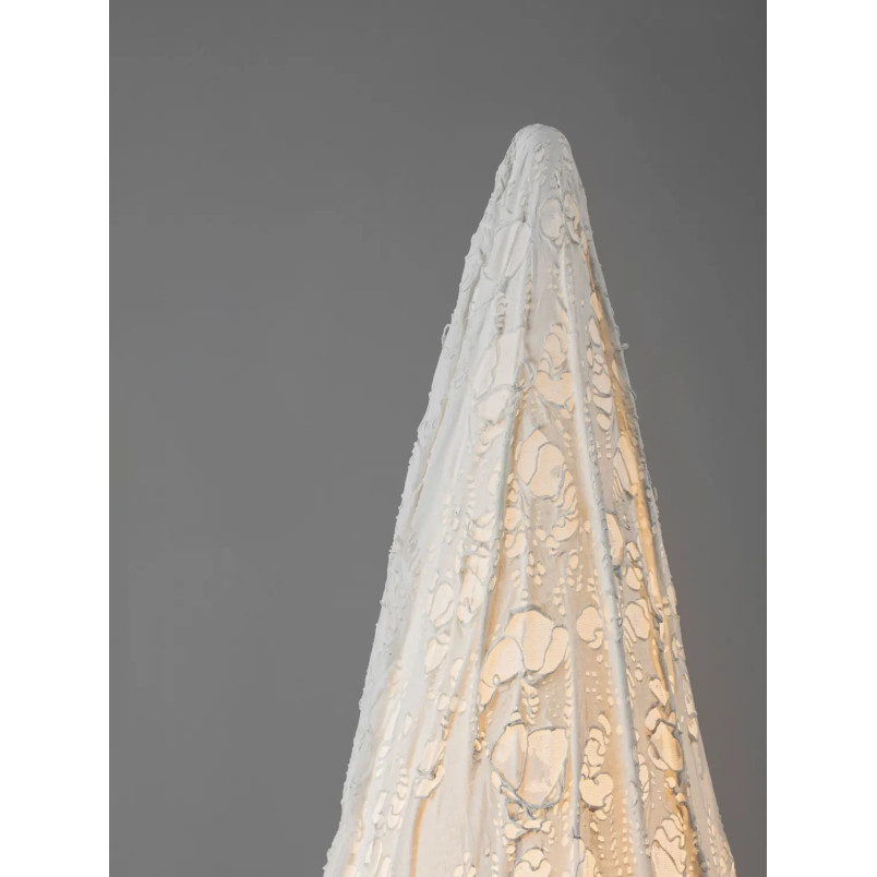 Lampa podłogowa japandi Sabi Art-Made 120cm len / pulpa papierowa