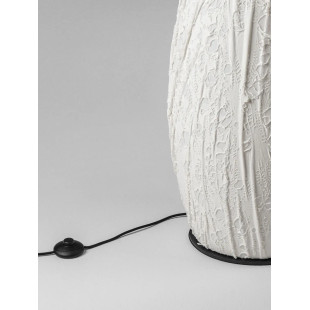 Lampa podłogowa japandi Sabi Art-Made 120cm len / pulpa papierowa