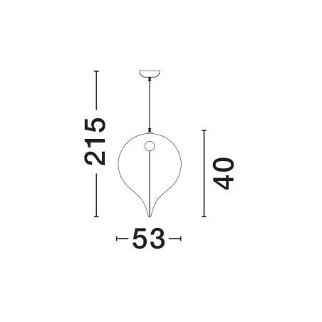 Lampa wisząca japandi z jedwabnym kloszem Tokio 53cm złamana biel