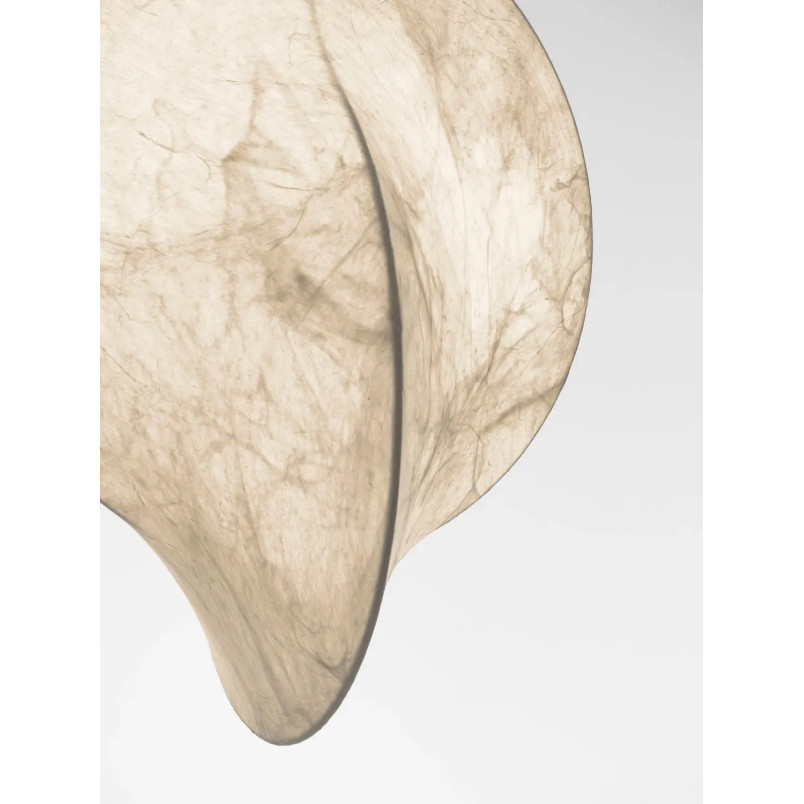 Designerska Lampa z Jedwabiu Tokio | Złamana Biel | Japandi Design