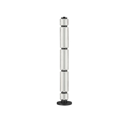Lampa stołowa designerska - akrylowa Acchio H123cm LED 3000K przeźroczysto-czarna