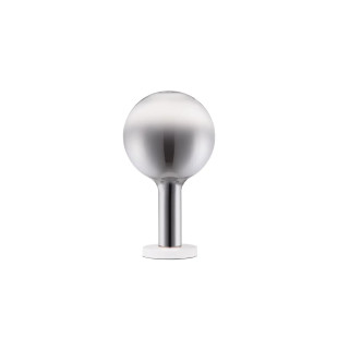Lampa stołowa szklana kula Avena H36cm LED 3000K szkło dymione opalizowane