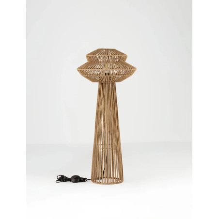 Lampa podlogowa sznurkowa boho Sajio 39,5cm H90,5cm