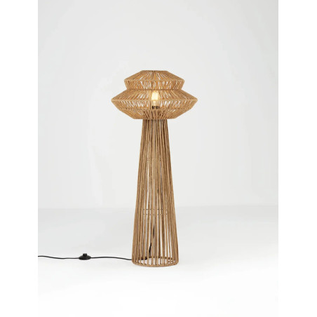 Lampa podlogowa sznurkowa boho Sajio 39,5cm H90,5cm