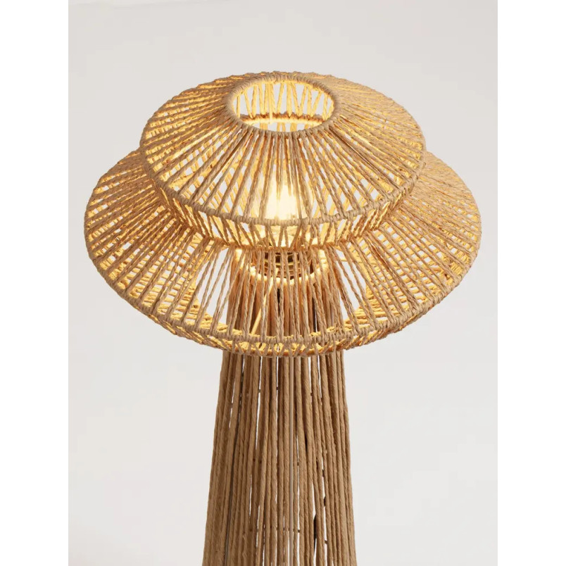 Lampa podlogowa sznurkowa boho Sajio 39,5cm H90,5cm