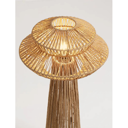 Lampa podlogowa sznurkowa boho Sajio 39,5cm H90,5cm