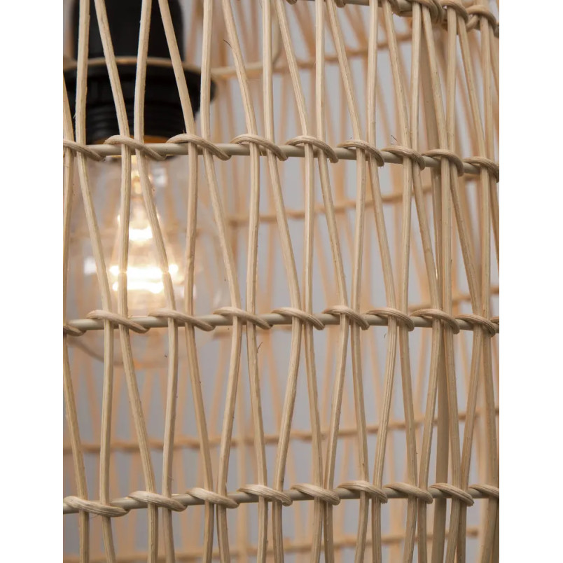 Lampa wisząca rattanowa boho Iwaki 30,5cm