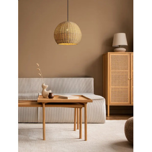 Lampa wisząca rattanowa kula Machi 39cm