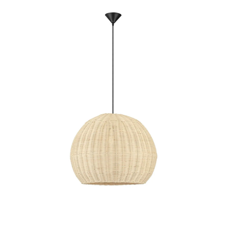 Lampa wisząca rattanowa kula Machi 39cm