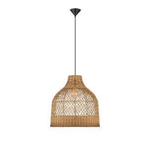 Lampa wisząca rattanowa Yuzu 40,5cm H:41,5cm miodowy rattan