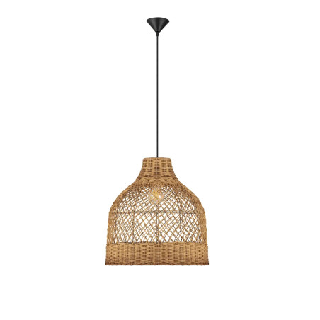 Lampa wisząca rattanowa Yuzu 40,5cm H:41,5cm miodowy rattan