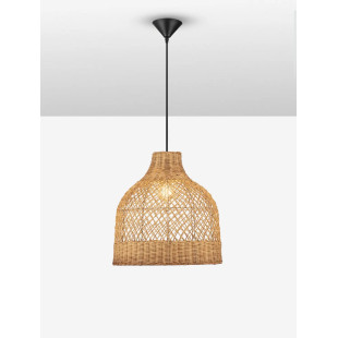 Lampa wisząca rattanowa Yuzu 40,5cm H:41,5cm miodowy rattan