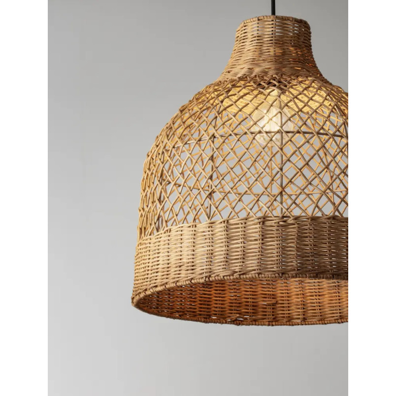 Lampa wisząca rattanowa Yuzu 40,5cm H:41,5cm miodowy rattan