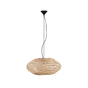 Duża lampa wisząca boho - hiacynt wodny Zarafa 60cm