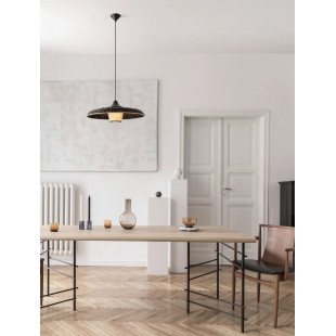 Lampa wisząca rattanowa w stylu boho Sesto 60cm
