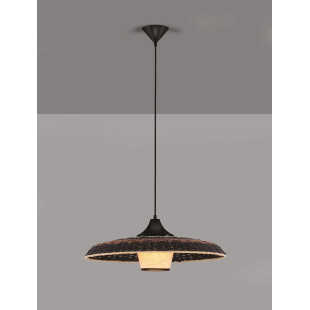Lampa wisząca rattanowa w stylu boho Sesto 60cm