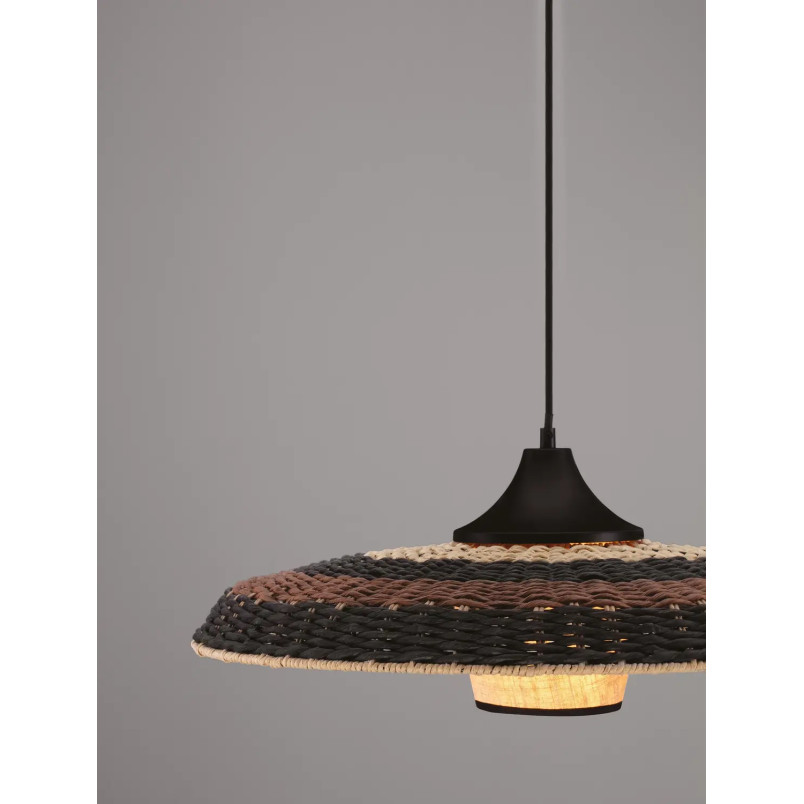 Lampa wisząca rattanowa w stylu boho Sesto 60cm
