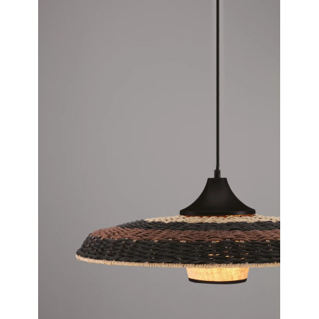 Lampa wisząca rattanowa w stylu boho Sesto 60cm