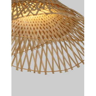 Lampa wisząca rattanowa - boho Grino 45cm