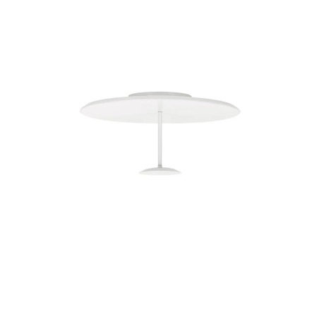 Plafon designerski ze ściemniaczem triac Mupo 45cm LED 3000K biały 