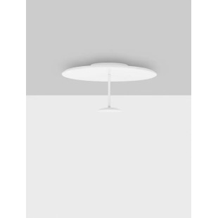 Plafon designerski ze ściemniaczem triac Mupo 45cm LED 3000K biały 