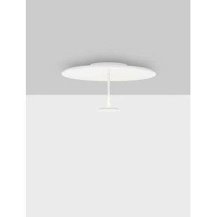 Plafon designerski ze ściemniaczem triac Mupo 45cm LED 3000K biały 