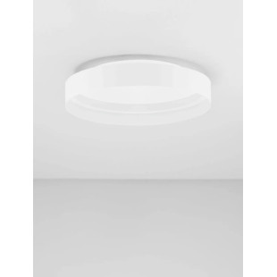 Plafon ring - ściemniacz triac Marzi 45cm LED CCT 2700-4000K biały
