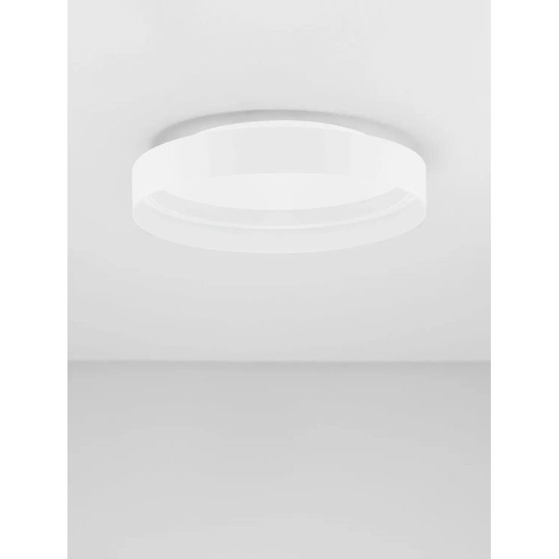 Plafon ring - ściemniacz triac Marzi 45cm LED CCT 2700-4000K biały