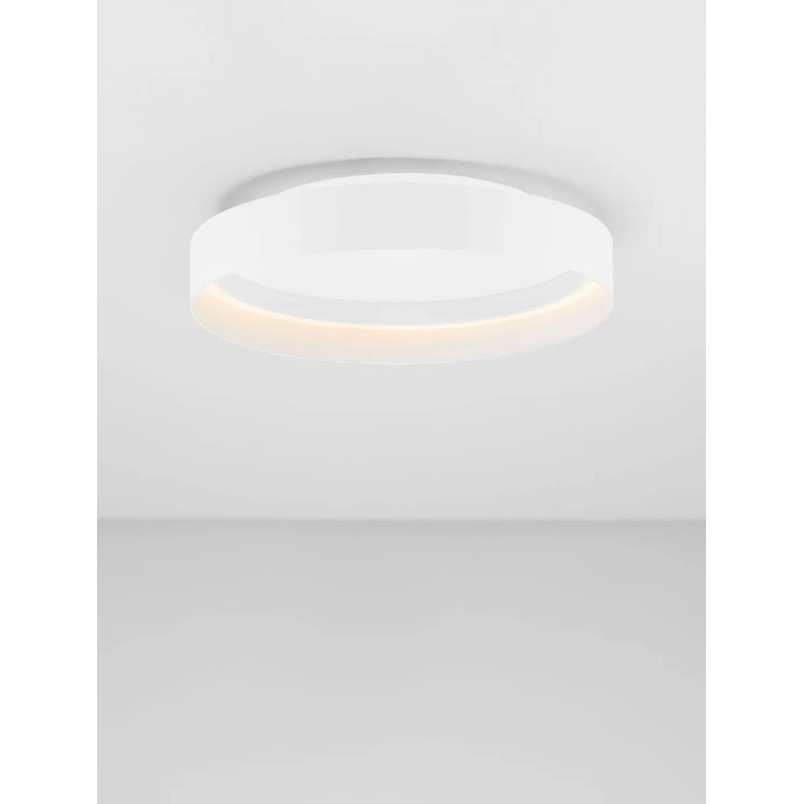 Plafon ring - ściemniacz triac Marzi 45cm LED CCT 2700-4000K biały