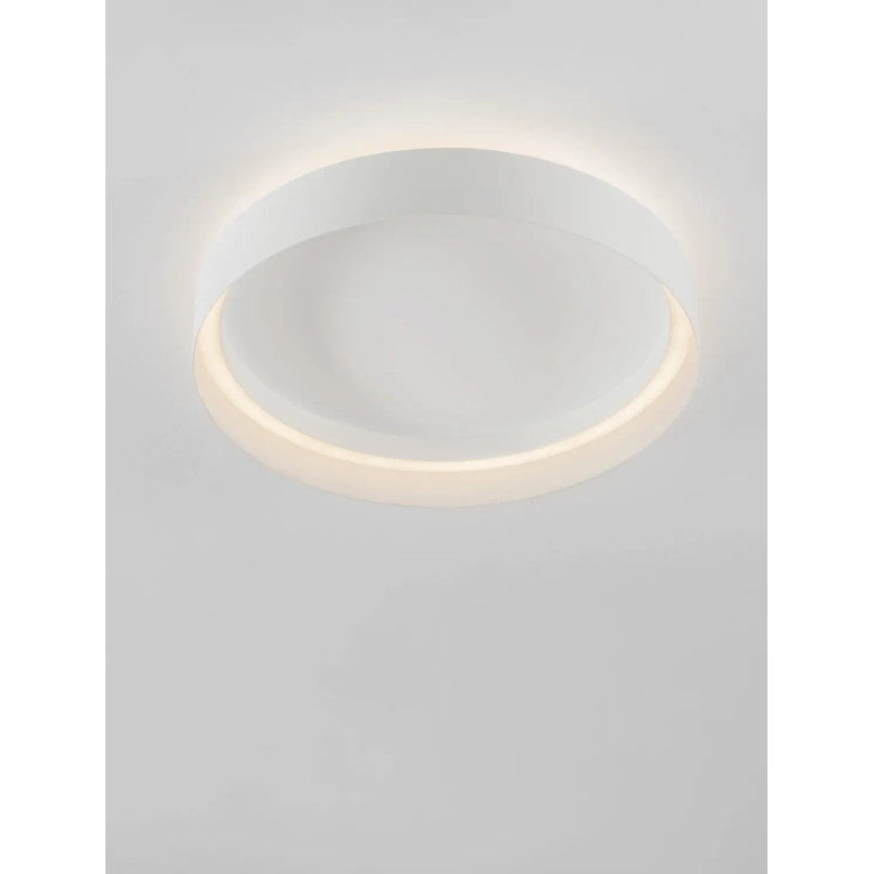 Plafon ring - ściemniacz triac Marzi 45cm LED CCT 2700-4000K biały