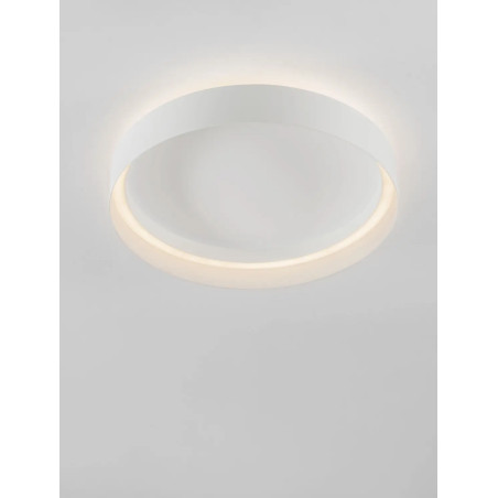 Plafon ring - ściemniacz triac Marzi 45cm LED CCT 2700-4000K biały